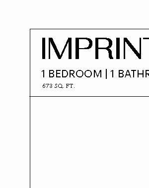 One Bedroom Z Imprint One Bedroom Z